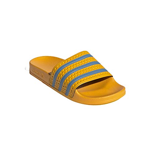 adidas Chanclas Adilette, color Amarillo, talla 37 EU