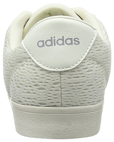 adidas Cloudfoam Daily Qt Clean, Zapatillas para Mujer, Blanco (Chalk White/Chalk White/Matte Silver), 36 2/3 EU