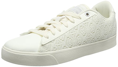 adidas Cloudfoam Daily Qt Clean, Zapatillas para Mujer, Blanco (Chalk White/Chalk White/Matte Silver), 36 2/3 EU