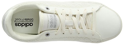 adidas Cloudfoam Daily Qt Clean, Zapatillas para Mujer, Blanco (Chalk White/Chalk White/Matte Silver), 36 2/3 EU