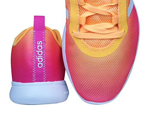 adidas Cloudfoam Pure W, Zapatillas de Deporte para Mujer, Rosa/Blanco/Amarillo (Rosimp/Ftwbla/Dorsol), 36 EU