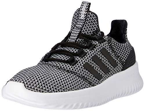 adidas Cloudfoam Ultimate, Zapatillas de Deporte Unisex niño, Negro (Core Black/Core Black/Silver Metallic 0), 31.5 EU