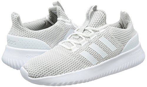adidas Cloudfoam Ultimate, Zapatillas de Running Hombre, Blanco (FTWR White/FTWR White/Grey Two F17 FTWR White/FTWR White/Grey Two F17), 36 EU