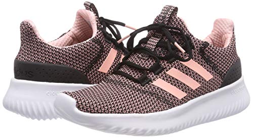 adidas Cloudfoam Ultimate, Zapatillas Mujer, Negro (Core Black/Clear Orange/Footwear White 0), 36 2/3 EU