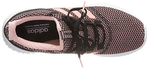 adidas Cloudfoam Ultimate, Zapatillas Mujer, Negro (Core Black/Clear Orange/Footwear White 0), 36 2/3 EU