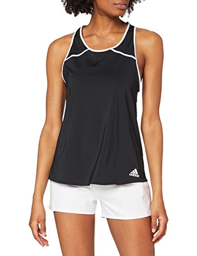 adidas Club BK0717_M Camiseta de Tenis, mujer, Negro (Black/White), Medium