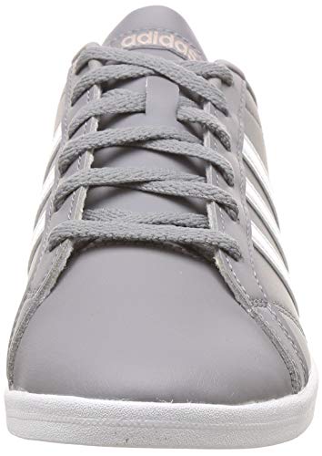 adidas Coneo Qt, Zapatillas de Tenis Mujer, Gris (Grethr/Ftwwht/Vapgre), 44 EU