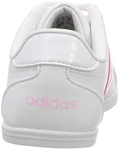 adidas Coneo Qt, Zapatillas de Tenis para Mujer, Blanco (FTWR White/True Pink/Light Granite FTWR White/True Pink/Light Granite), 38 EU