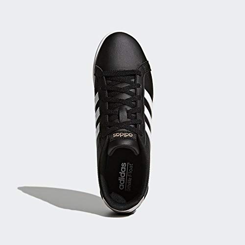adidas Coneo Qt, Zapatillas Mujer, Negro (Core Black/Footwear White/Vapour Grey Metallic 0), 36 EU