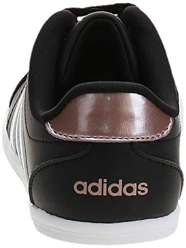 adidas Coneo Qt, Zapatillas Mujer, Negro (Core Black/Footwear White/Vapour Grey Metallic 0), 36 EU