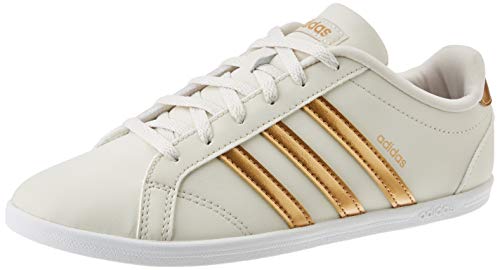 adidas Coneo Qt, Zapatos de Tenis Mujer, Alumina Tactile Gold Met F17 Light Granite, 38 2/3 EU