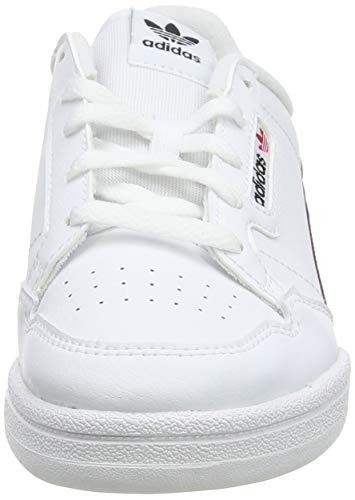 Adidas Continental 80 C, Zapatillas de Deporte Unisex niños, Blanco (Ftwbla/Escarl/Maruni 000), 33.5 EU