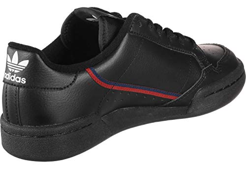 Adidas Continental 80 J, Zapatillas de Deporte Unisex niño, Negro (Negbás/Escarl/Maruni 000), 35.5 EU