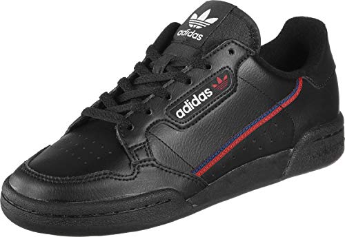 Adidas Continental 80 J, Zapatillas de Deporte Unisex niño, Negro (Negbás/Escarl/Maruni 000), 35.5 EU