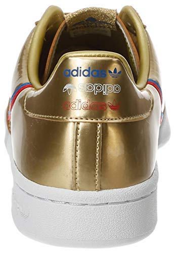 adidas Continental 80, Zapatillas Deportivas Hombre, Gold Metallic Gold Metallic Crystal White, 41 1/3 EU