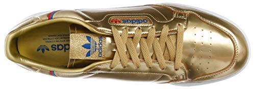 adidas Continental 80, Zapatillas Deportivas Hombre, Gold Metallic Gold Metallic Crystal White, 41 1/3 EU