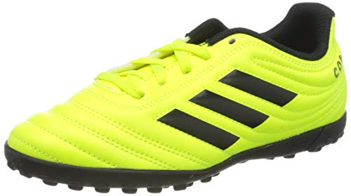 Adidas Copa 19.4 TF J, Botas de fútbol Unisex niño, Multicolor (Solar Yellow/Core Black/Solar Yellow 000), 36 EU
