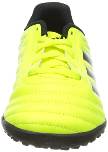 Adidas Copa 19.4 TF J, Botas de fútbol Unisex niño, Multicolor (Solar Yellow/Core Black/Solar Yellow 000), 36 EU