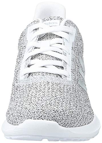 adidas Cosmic 2, Zapatillas de Entrenamiento Mujer, Blanco (Footwear White/Silver Metallic/Crystal White 0), 36 EU