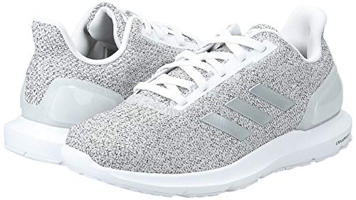 adidas Cosmic 2, Zapatillas de Entrenamiento Mujer, Blanco (Footwear White/Silver Metallic/Crystal White 0), 36 EU
