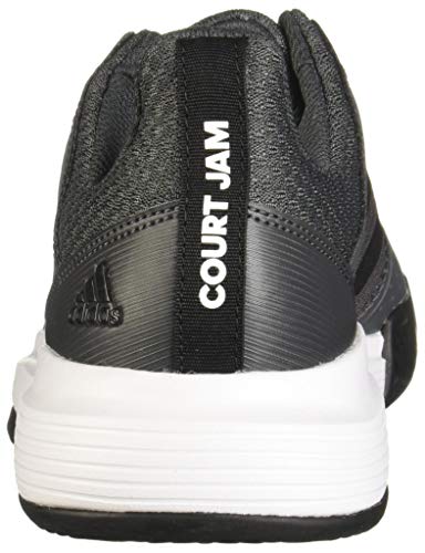 Adidas CourtJam Bounce M Clay, Zapatos de Tenis Hombre, Grey Six/Core Black/FTWR White, 41 1/3 EU