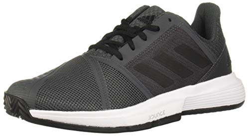 Adidas CourtJam Bounce M Clay, Zapatos de Tenis Hombre, Grey Six/Core Black/FTWR White, 41 1/3 EU