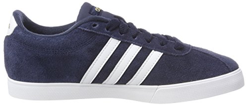adidas Courtset, Zapatillas de Tenis Mujer, Azul (Collegiate Navy/FTWR White/Gold Met. Collegiate Navy/FTWR White/Gold Met.), 44 EU