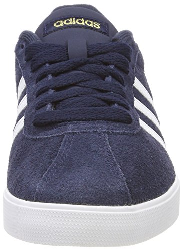 adidas Courtset, Zapatillas de Tenis Mujer, Azul (Collegiate Navy/FTWR White/Gold Met. Collegiate Navy/FTWR White/Gold Met.), 44 EU