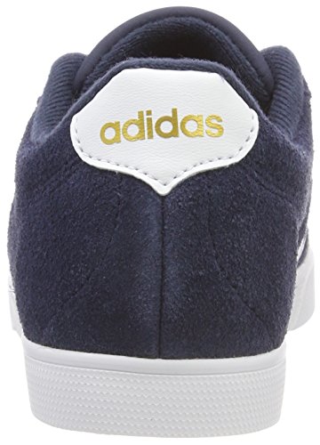 adidas Courtset, Zapatillas de Tenis Mujer, Azul (Collegiate Navy/FTWR White/Gold Met. Collegiate Navy/FTWR White/Gold Met.), 44 EU