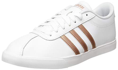 adidas Courtset, Zapatillas de Tenis Mujer, FTWBLA/COBMET/NEGBÁS, 36 EU