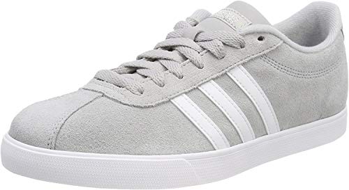 Adidas Courtset, Zapatillas Mujer, Gris (Grey/Footwear White/Silver Metallic 0), 39 1/3 EU