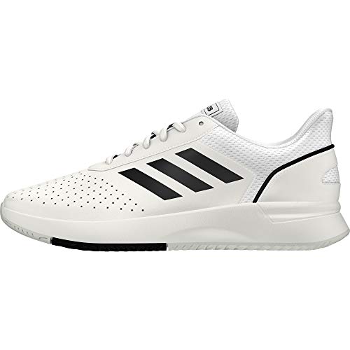 Adidas Courtsmash, Zapatillas de Tenis Hombre, Blanco (Ftwbla/Negbás/Gridos 000), 42 EU