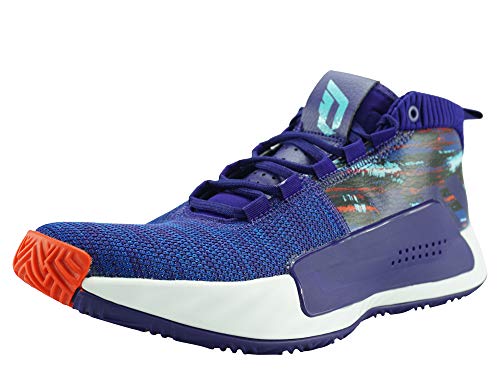Adidas Dame 5, Zapatillas de Baloncesto Hombre, Multicolor (Púruni/Reauni/Ftwbla 000), 47 1/3 EU
