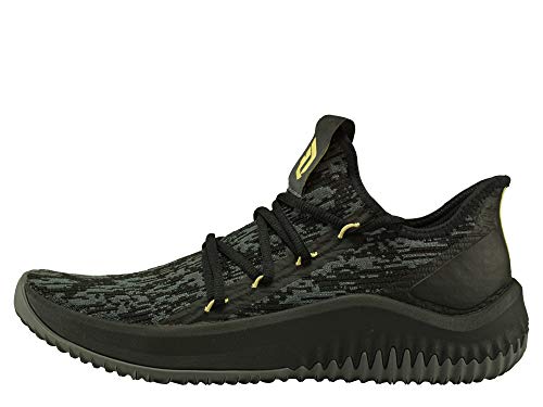 adidas Dame D.o.l.l.a, Zapatos de Baloncesto Hombre, Negro (Cblack/Grefiv/Gold MT Cblack/Grefiv/Gold MT), 46 2/3 EU