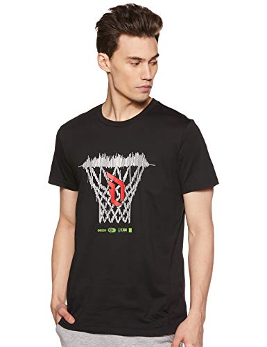 adidas Dame Logo tee Camiseta de Manga Corta, Hombre, Black, L