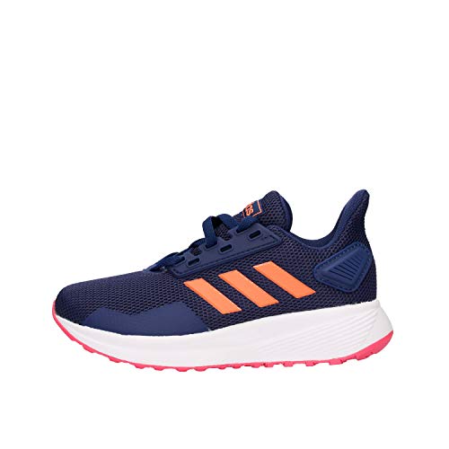 Adidas Duramo 9 K, Zapatillas de Running Unisex niño, Multicolor (Azuosc/Semcor/Rosrea 000), 35 EU