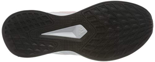 adidas Duramo SL, Sneaker Mujer, Footwear White/Footwear White/Signal Pink, 37 1/3 EU