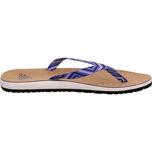 Adidas Eezay Cork Flip Flop, Zapatos de Playa y Piscina Mujer, Blanco (Ftwbla/Tinnob/Azucen 000), 38 EU