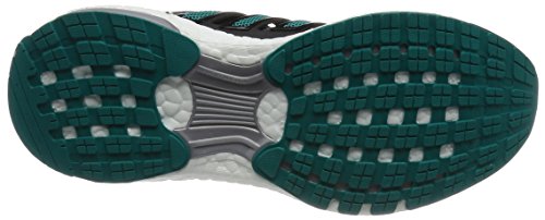 adidas Energy Boost 3 W, Zapatillas de Deporte para Mujer, Gris/Verde/Negro (Gris/Eqtver/Negbas), 36 2/3 EU