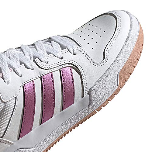 adidas ENTRAP, Zapatillas de Baloncesto Mujer, FTWBLA/CERMET/ROSCLA, 38 2/3 EU