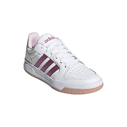 adidas ENTRAP, Zapatillas de Baloncesto Mujer, FTWBLA/CERMET/ROSCLA, 38 2/3 EU