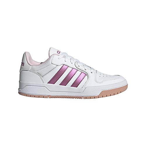adidas ENTRAP, Zapatillas de Baloncesto Mujer, FTWBLA/CERMET/ROSCLA, 38 2/3 EU