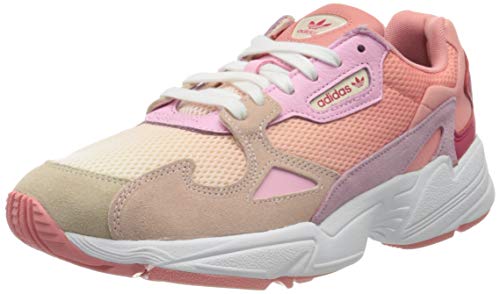 adidas Falcon W, Zapatillas Mujer, Ecru Tint S18/Icey Pink F17/True Pink, 39 1/3 EU