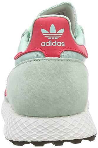 adidas Forest Grove W, Zapatillas de Gimnasia Mujer, Verde (Clear Mint/Active Pink/Chalk White Clear Mint/Active Pink/Chalk White), 38 EU