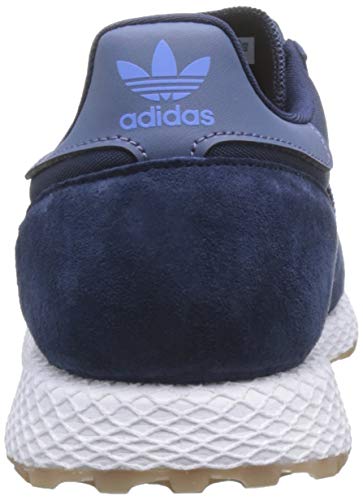adidas Forest Grove, Zapatillas de Gimnasia Hombre, Azul (Collegiate Navy/Real Blue/Tech Ink Collegiate), 41 1/3 EU