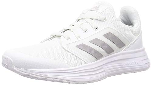 Adidas Galaxy 5, Zapatillas de Correr Mujer, Blanco (Footwear White/Glory Grey/Core Black), 40 EU