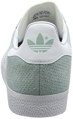 adidas Gazelle W, Zapatillas de Deporte Mujer, Verde (Vertac / Ftwbla / Dormet), 36 EU