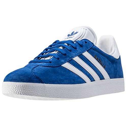 adidas Gazelle, Zapatillas de deporte Unisex Adulto, Azul (Collegiate Royal/White/Gold Metallic), 38 2/3 EU
