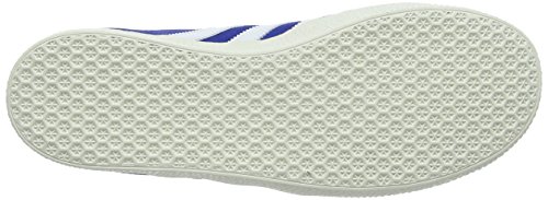 adidas Gazelle, Zapatillas Unisex Adulto, Azul (Blue/FT White/Gold MT), 37 1/3 EU