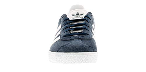 adidas Gazelle, Zapatillas Unisex Niños, Azul (Collegiate Navy/Footwear White/Footwear White 0), 35.5 EU